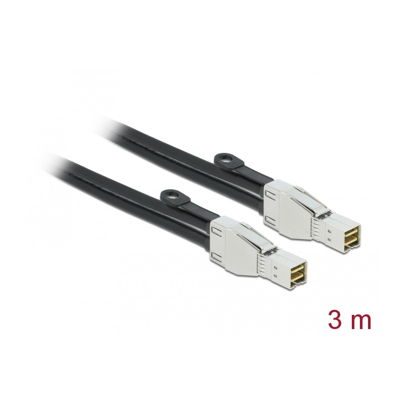 Delock PCI Express Kabel Mini SAS HD SFF-8674 zu SFF-8674 3 m