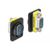 Delock D-Typ Modul DB9 Stecker zu DB9 Stecker