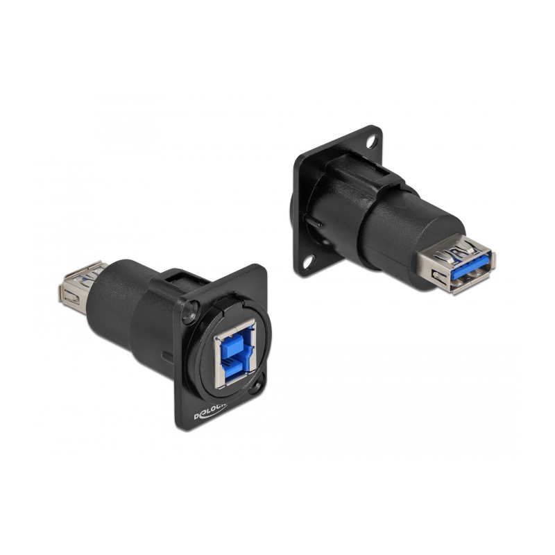 Delock D-Typ Modul USB 5 Gbps Typ-A Buchse zu Typ-B Buchse