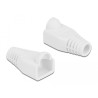 Delock Knickschutztülle für RJ45 Stecker weiß 20 Stück