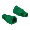 Delock Knickschutztülle für RJ45 Stecker grün 20 Stück