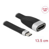Delock FPC Flachbandkabel USB Type-C™ zu HDMI (DP Alt Mode) 4K 60 Hz 13,5 cm
