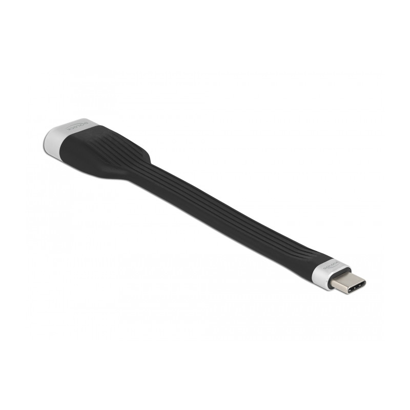 Delock FPC Flachbandkabel USB Type-C™ zu HDMI (DP Alt Mode) 4K 60 Hz 13,5 cm