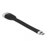 Delock FPC Flachbandkabel USB Type-C™ zu HDMI (DP Alt Mode) 4K 60 Hz 13,5 cm