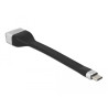 Delock FPC Flachbandkabel USB Type-C™ zu VGA (DP Alt Mode) 13 cm