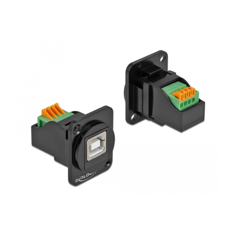 Delock D-Typ Modul USB 2.0 Typ-B Buchse zu Terminalblock