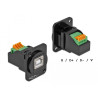 Delock D-Typ Modul USB 2.0 Typ-B Buchse zu Terminalblock