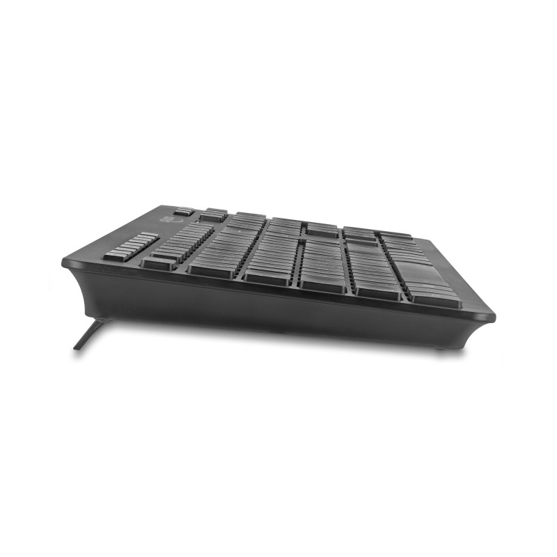 Delock USB Tastatur 2,4 GHz kabellos schwarz - Lautlos