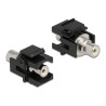 Delock Keystone Modul Cinch Buchse - Cinch Buchse weiß / schwarz
