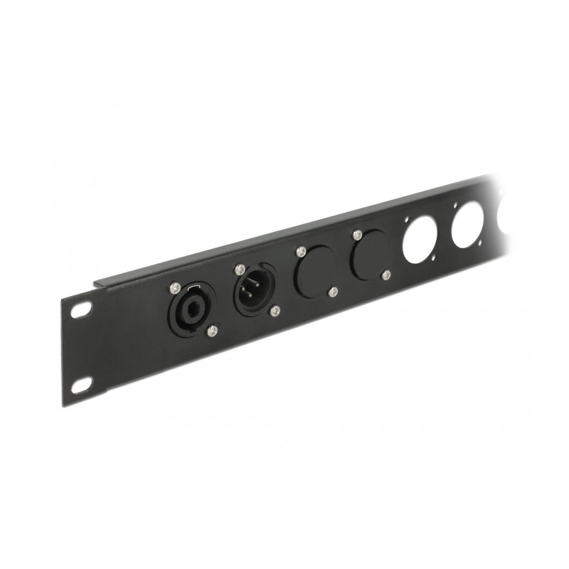 Delock Keystone Halterung 1 Port für D-Typ Metall