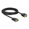 Delock Kabel DVI 12+5 Stecker zu VGA Stecker 3 m