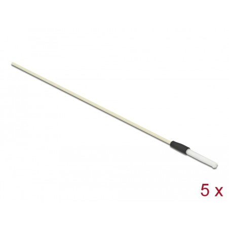 Delock LWL Reinigungsstäbchen für Steckverbinder mit 2,50 mm Hülse 5 Stück