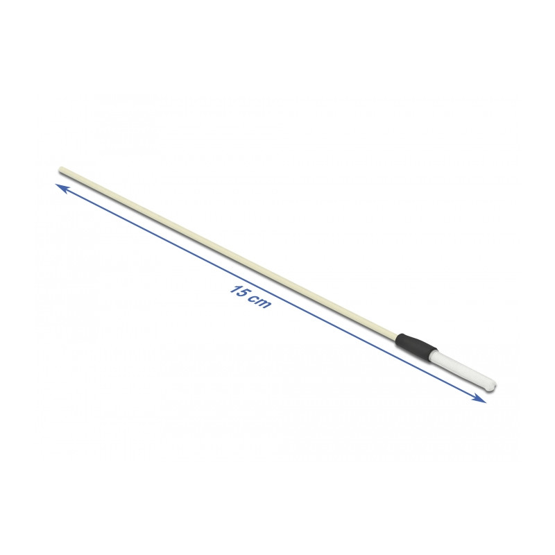 Delock LWL Reinigungsstäbchen für Steckverbinder mit 2,50 mm Hülse 5 Stück