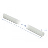 Delock Schutzschlauch Glasfasergeflecht 10 m x 4 mm weiß