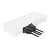 Delock RS-232 Kabel Seriell D-Sub9 Buchse zu Buchse mit schmalem Steckergehäuse 2 m