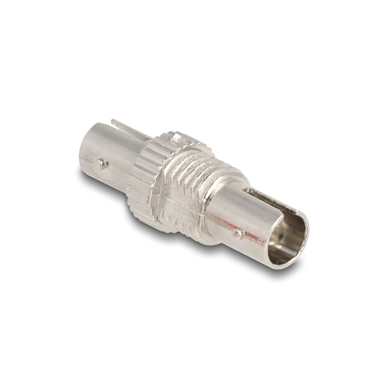 Delock LWL Kupplung ST Simplex Buchse zu ST Simplex Buchse Metall