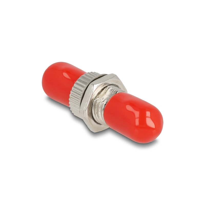 Delock LWL Kupplung ST Simplex Buchse zu ST Simplex Buchse Metall