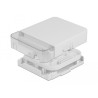 Delock LWL Anschlussdose zur Wandmontage für 1 x SC Simplex oder LC Duplex weiß