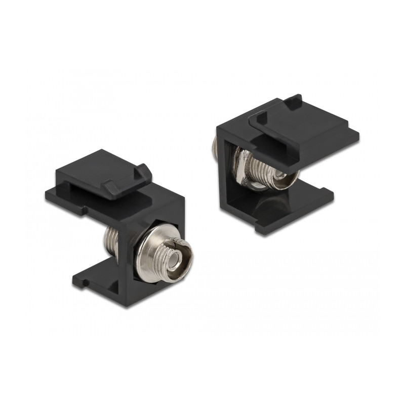 Delock Keystone Modul FC Simplex Buchse - Buchse schwarz