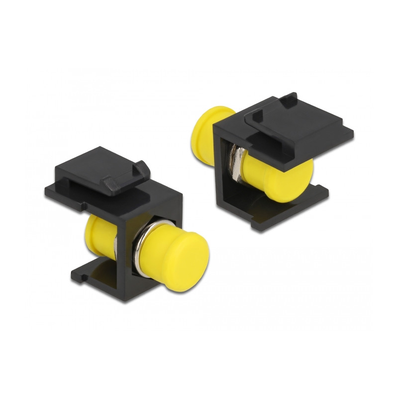 Delock Keystone Modul FC Simplex Buchse - Buchse schwarz