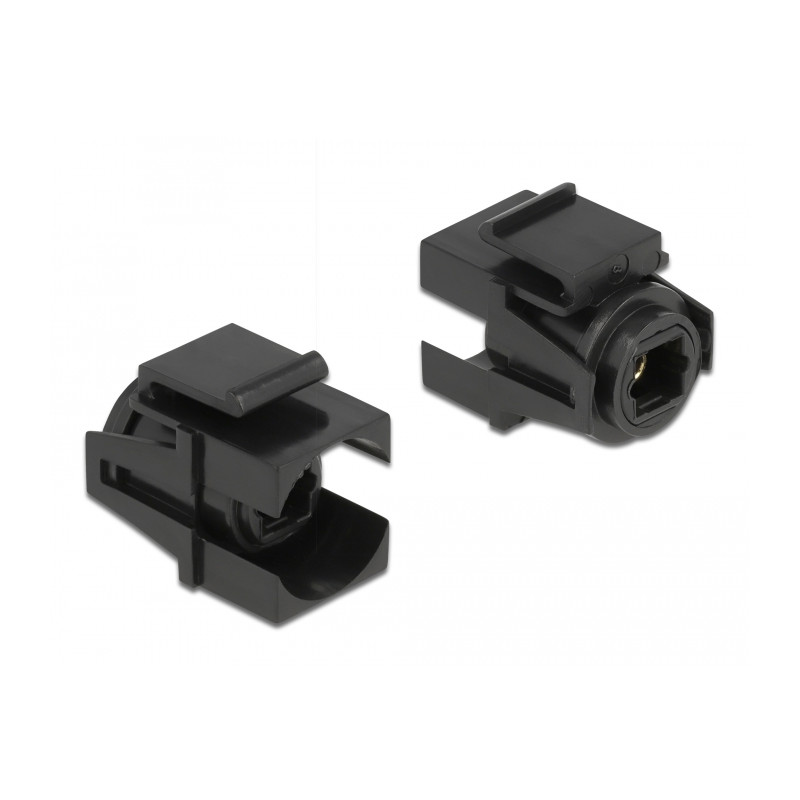 Delock Keystone Modul TOSLINK Buchse - TOSLINK Buchse schwarz