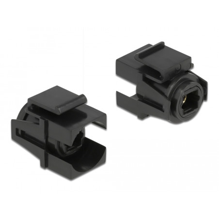 Delock Keystone Modul TOSLINK Buchse - TOSLINK Buchse schwarz