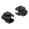 Delock Keystone Modul TOSLINK Buchse - TOSLINK Buchse schwarz