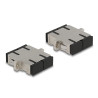 Delock LWL Kupplung SC Duplex Buchse zu SC Duplex Buchse Singlemode Metall