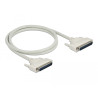 Delock Serielles Kabel D-Sub 37 Stecker zu Stecker 1 m