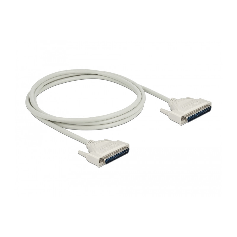Delock Serielles Kabel D-Sub 37 Stecker zu Stecker 2 m