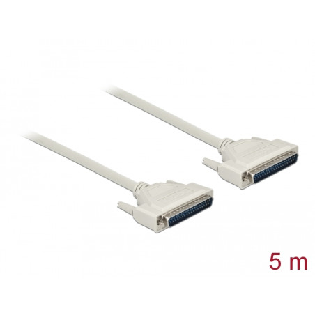 Delock Serielles Kabel D-Sub 37 Stecker zu Stecker 5 m