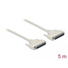 Delock Serielles Kabel D-Sub 37 Stecker zu Stecker 5 m