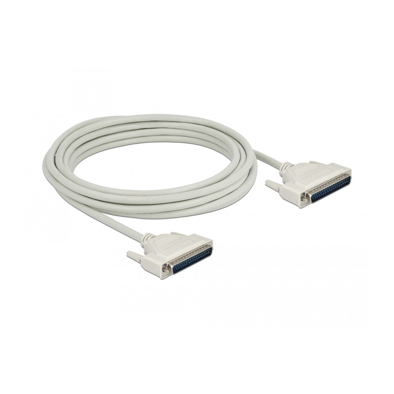 Delock Serielles Kabel D-Sub 37 Stecker zu Stecker 5 m
