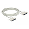 Delock Serielles Kabel D-Sub 37 Stecker zu Stecker 5 m