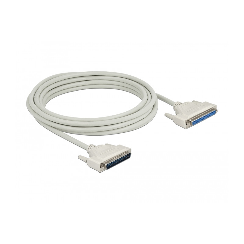 Delock Serielles Kabel D-Sub 37 Stecker zu Buchse 5 m