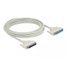 Delock Serielles Kabel D-Sub 37 Stecker zu Buchse 5 m