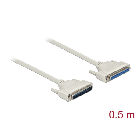 Delock Serielles Kabel D-Sub 37 Stecker zu Buchse 0,5 m