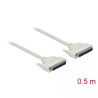 Delock Serielles Kabel D-Sub 37 Stecker zu Stecker 0,5 m