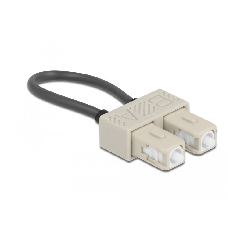 Delock LWL Loopback Adapter SC / OM2 Multimode beige