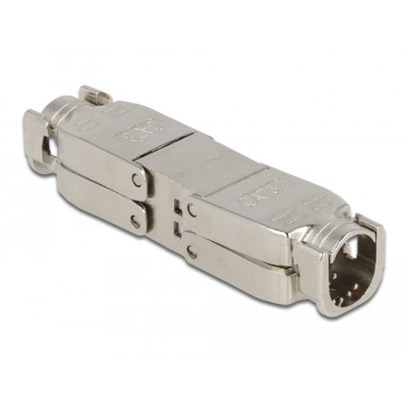 Delock Verbinder für Netzwerkkabel Cat.6 STP werkzeugfrei