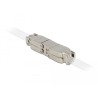 Delock Verbinder für Netzwerkkabel Cat.6A STP werkzeugfrei