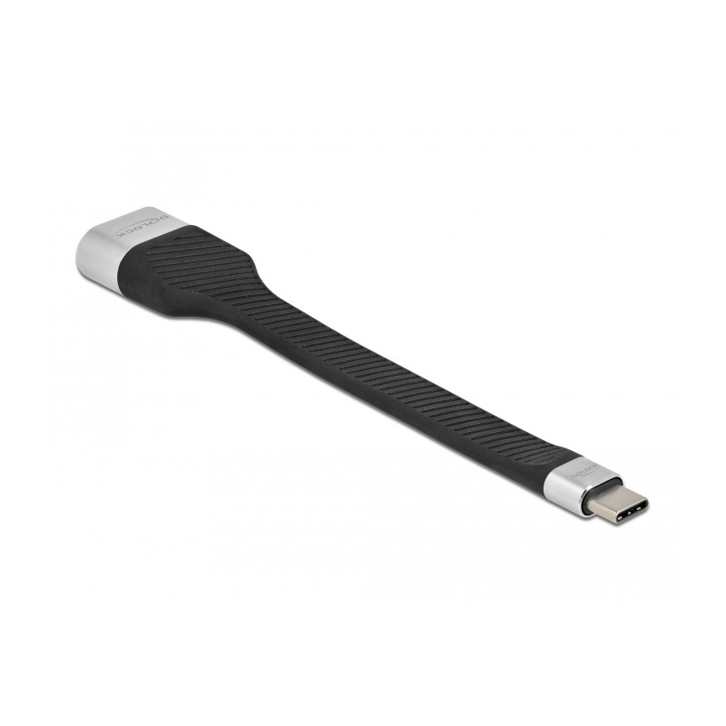 Delock FPC Flachbandkabel USB Type-C™ zu HDMI (DP Alt Mode) 4K 60 Hz 14 cm