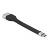 Delock FPC Flachbandkabel USB Type-C™ zu HDMI (DP Alt Mode) 4K 60 Hz 14 cm