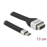 Delock FPC Flachbandkabel USB Type-C™ zu VGA (DP Alt Mode) 13 cm