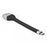 Delock FPC Flachbandkabel USB Type-C™ zu VGA (DP Alt Mode) 13 cm