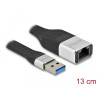Delock FPC Flachbandkabel USB Typ-A zu Gigabit LAN 10/100/1000 Mbps 13 cm