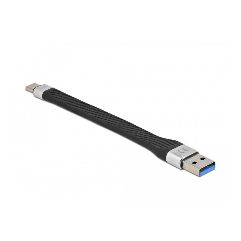 Delock USB 5 Gbps FPC Flachbandkabel USB Typ-A zu USB Type-C™ 14 cm PD 3 A