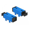 Delock LWL Kupplung für PCB SC Simplex Buchse zu SC Simplex Buchse Singlemode blau