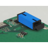 Delock LWL Kupplung für PCB SC Simplex Buchse zu SC Simplex Buchse Singlemode blau
