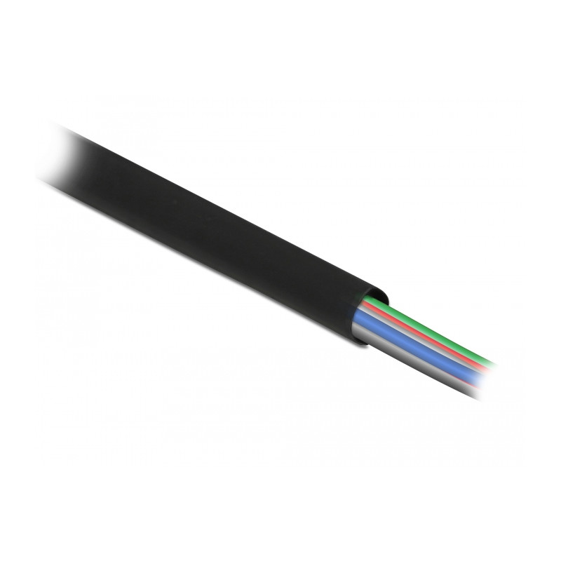 Delock Schrumpfschlauch 5 m x 8 mm schwarz